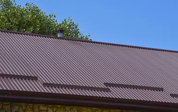 typical Camault Muir corrugated roof uses